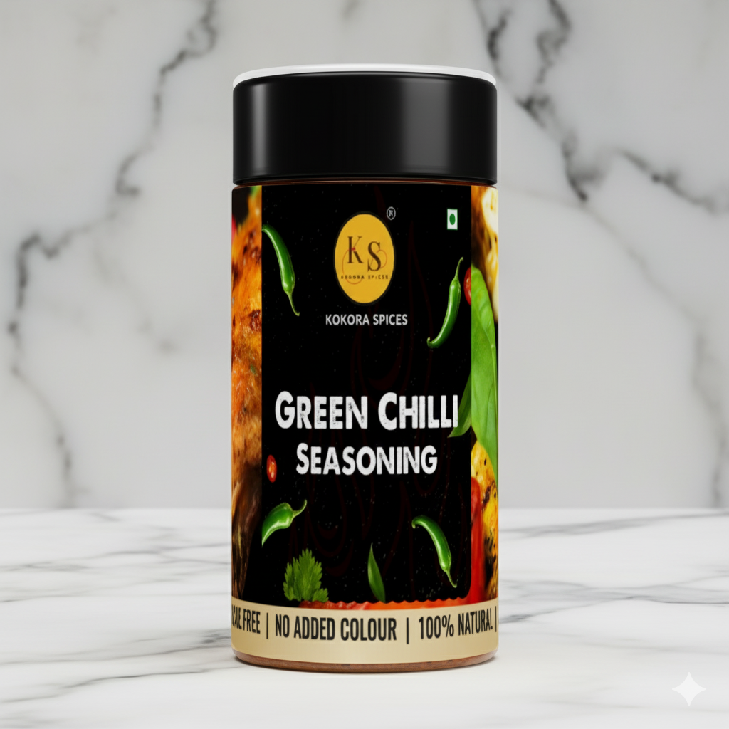Kokora Spices Green Chilli Seasoning_100g