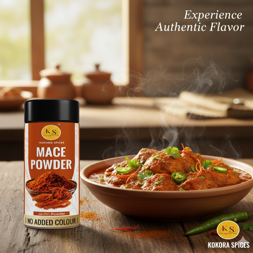 Kokora Spices Mace (Javitri) Powder 100g