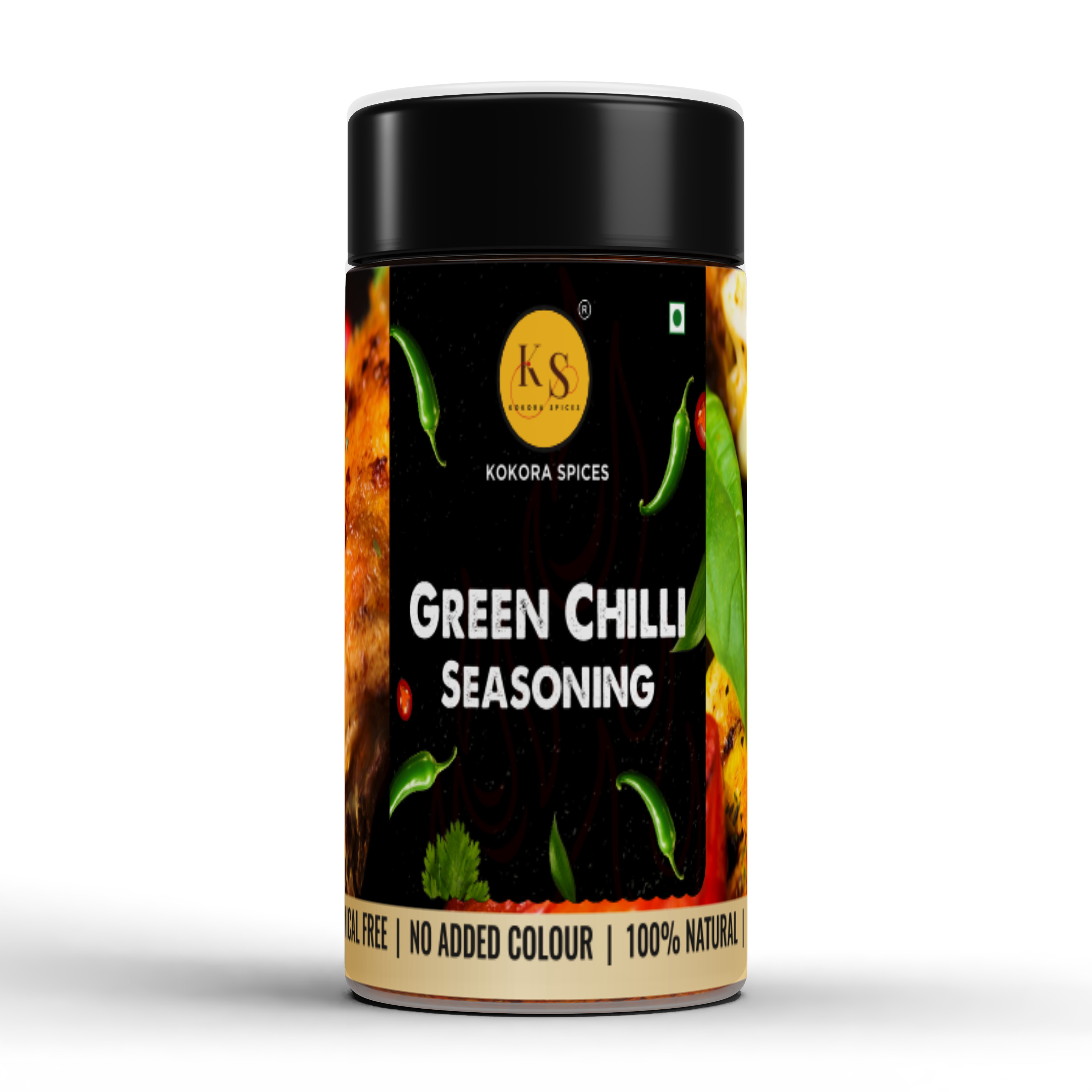 Kokora Spices Green Chilli Seasoning_100g