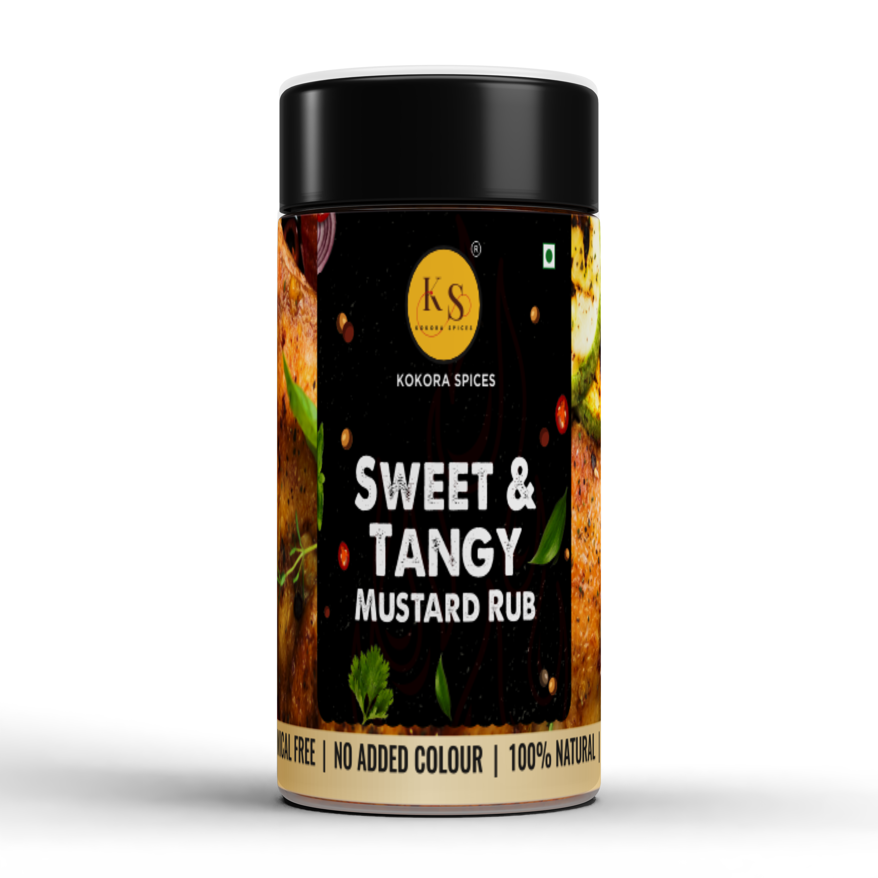 Kokora Spices Sweet & Tangy mustard Rub _100g