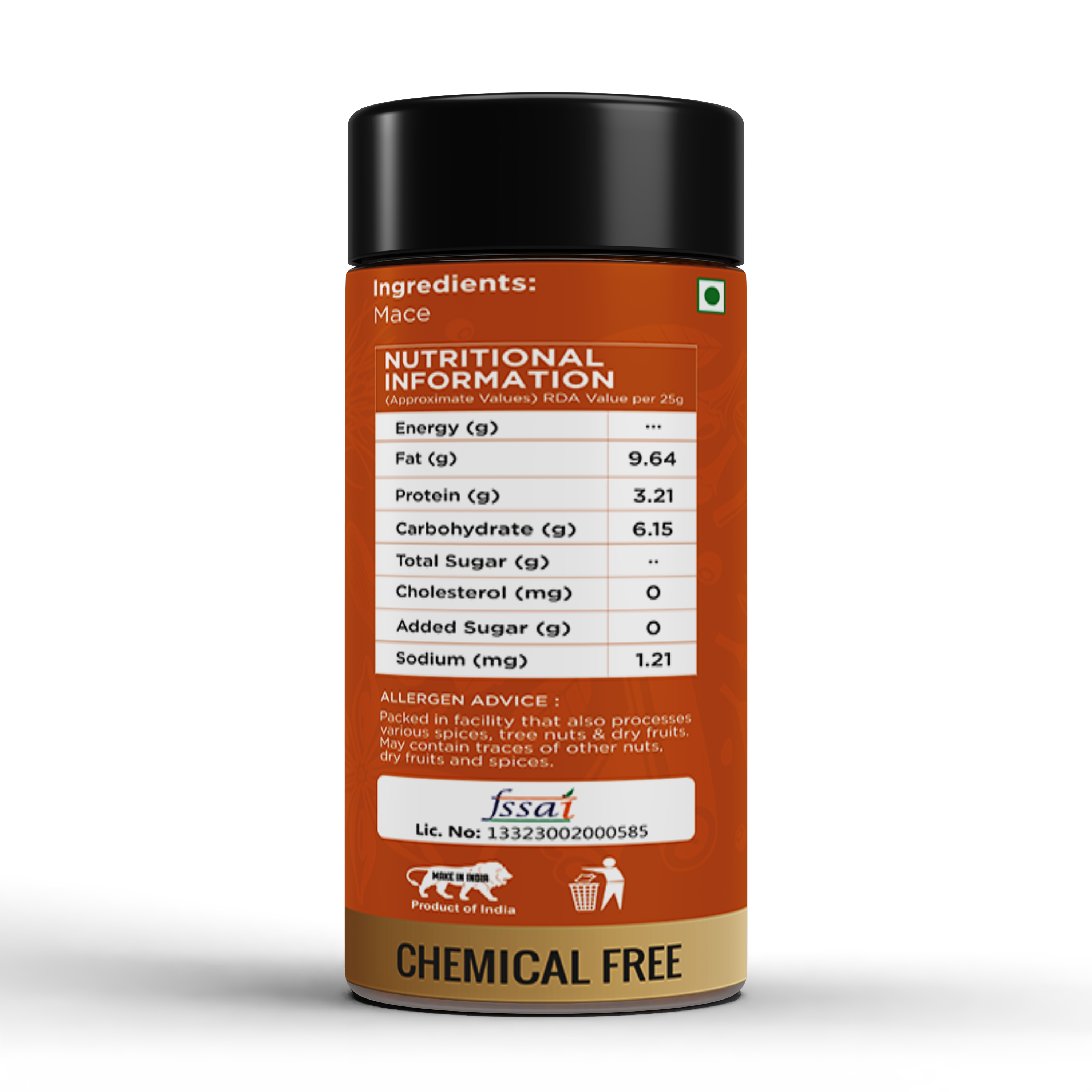 Kokora Spices Mace (Javitri) Powder 100g