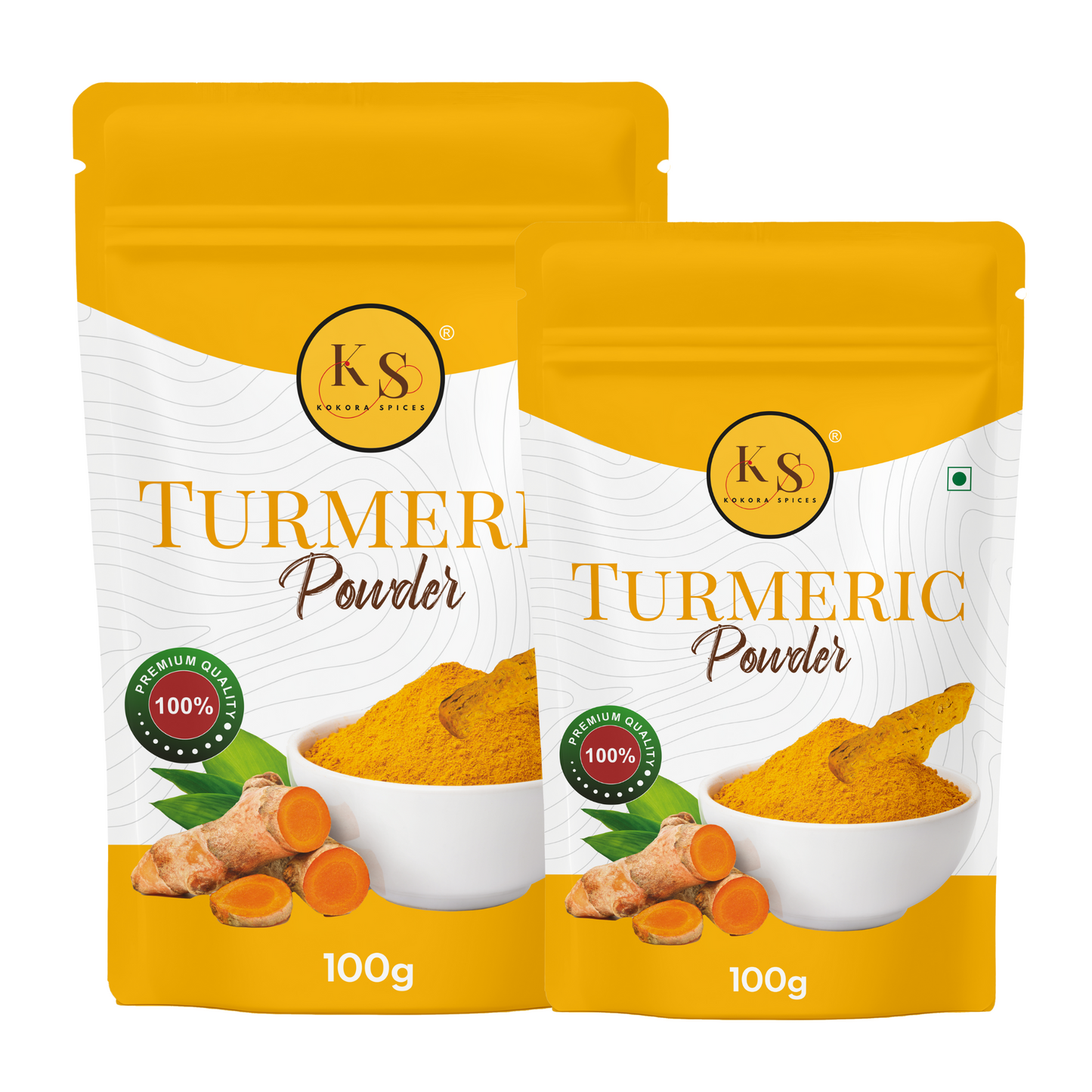 Kokora Spices Turmeric (Haldi) Powder 100g