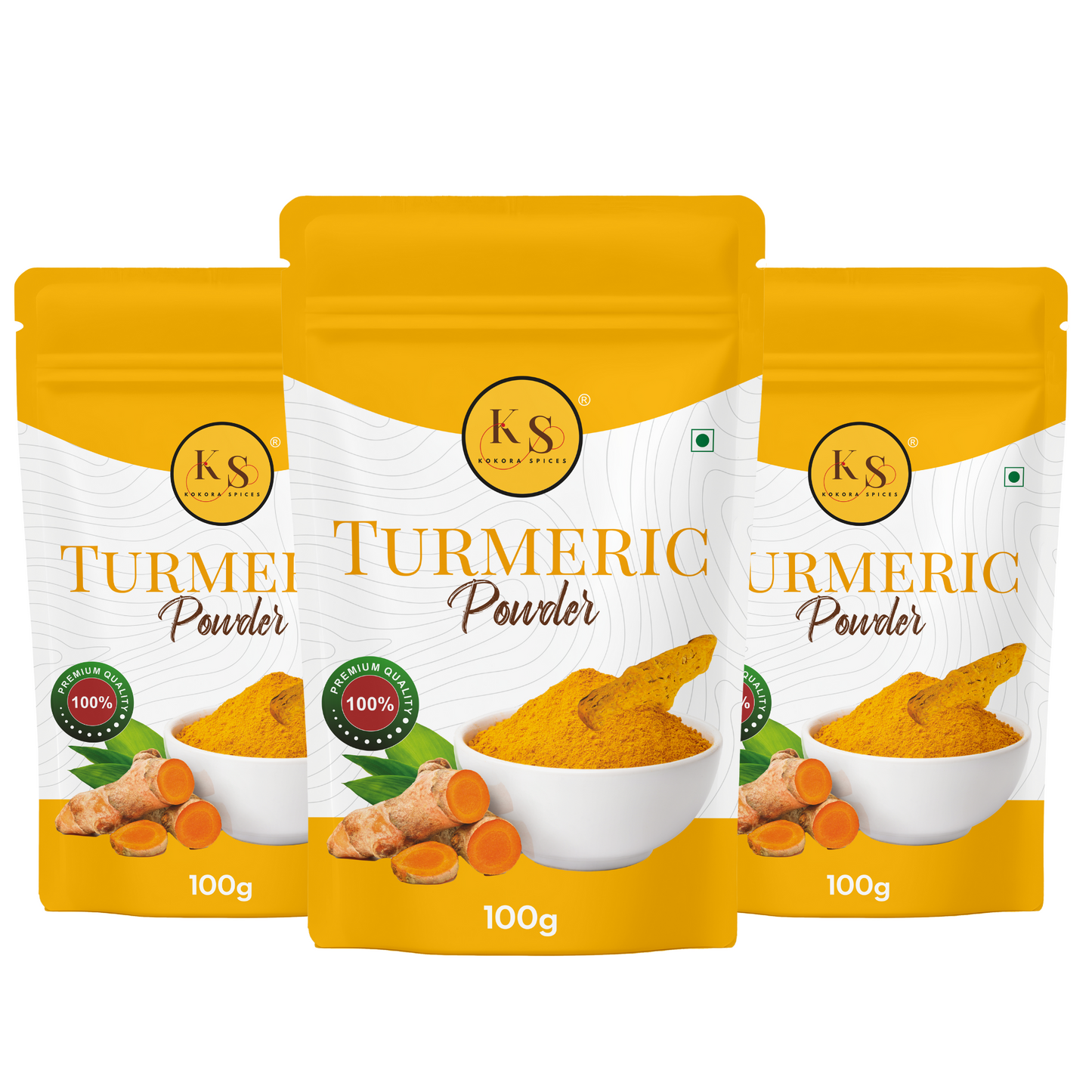 Kokora Spices Turmeric (Haldi) Powder 100g