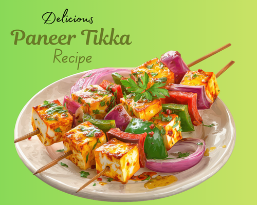 Paneer Tikka Recipe – Easy, Smoky & Restaurant-Style