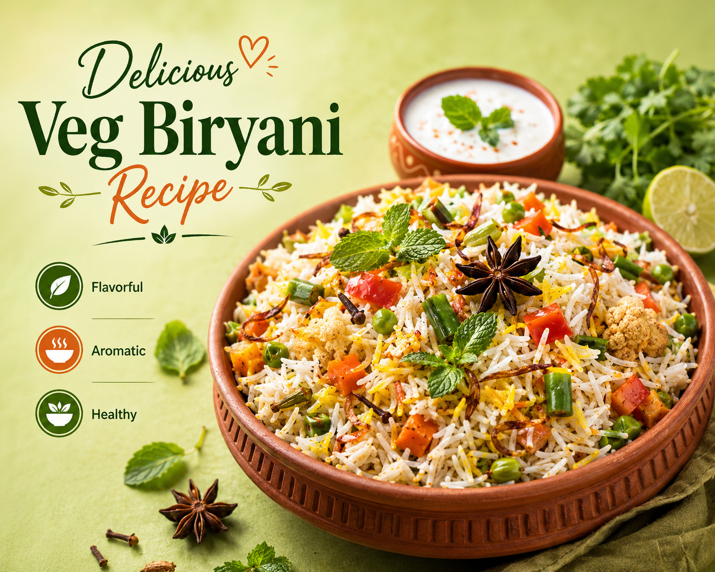 Delicious Veg Biryani – Made Easy with Kokora