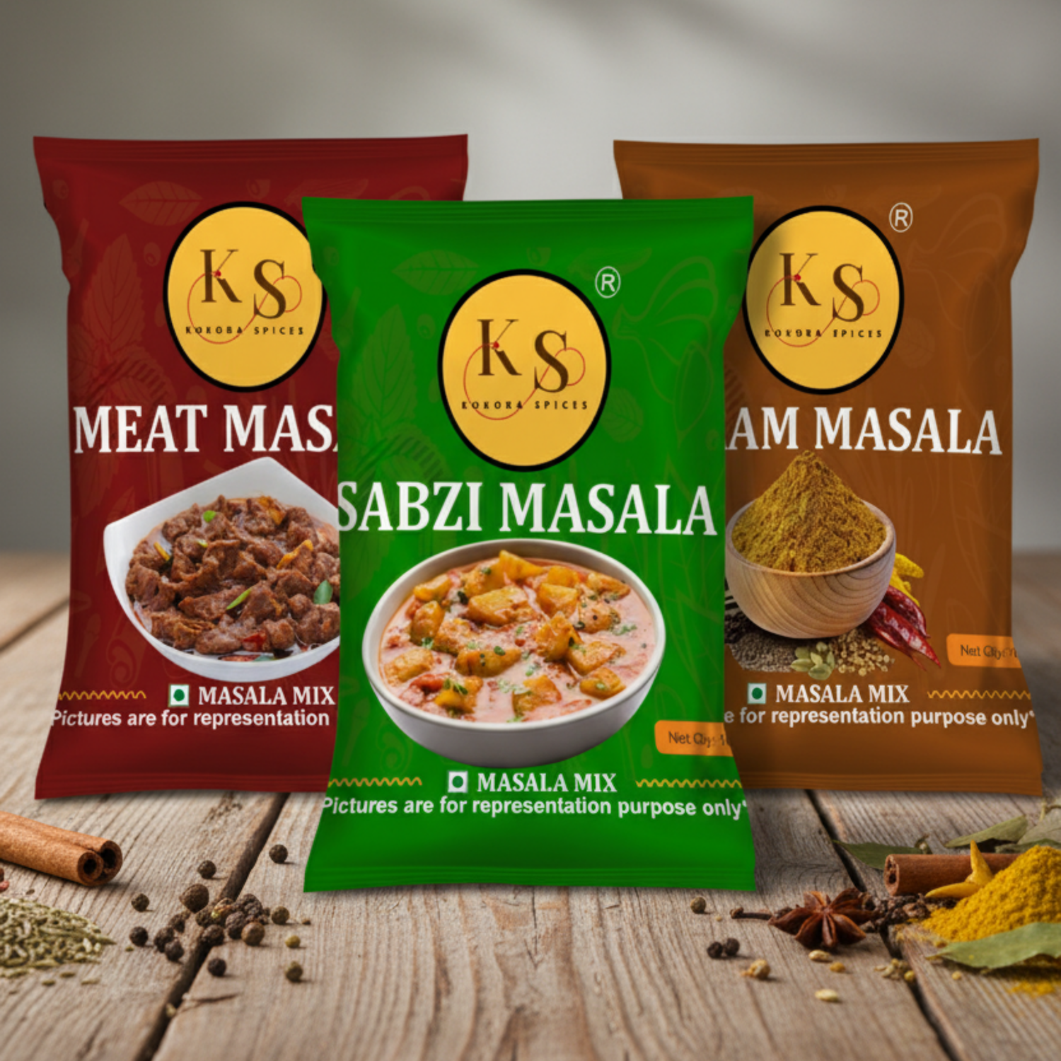 10g Pouches ( spices )