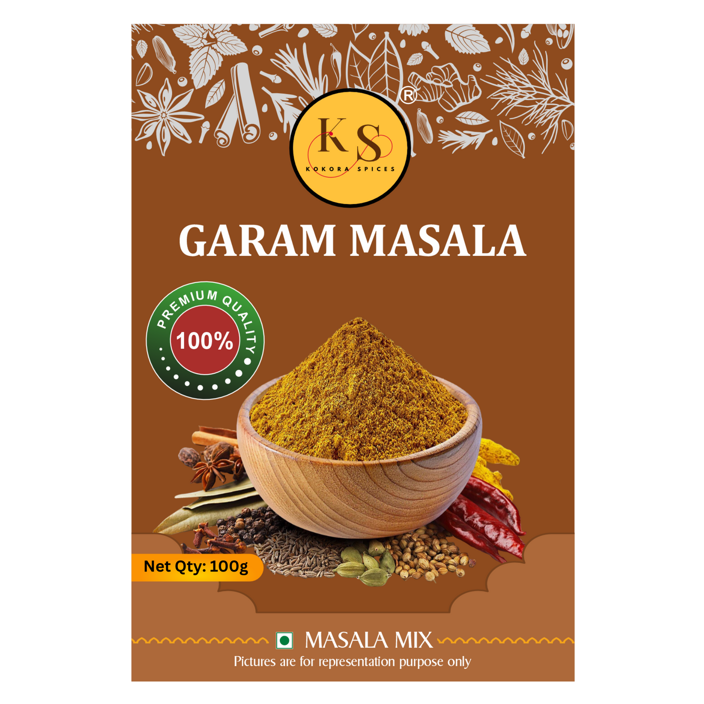 Kokora Spices Garam Masala_100g
