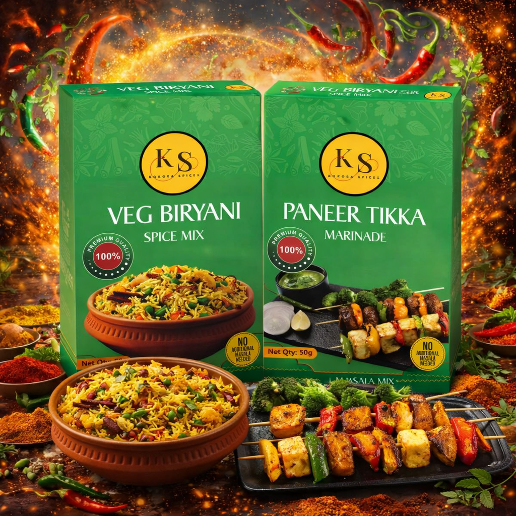 🌿 Kokora Spices – Veg Delight Collection
