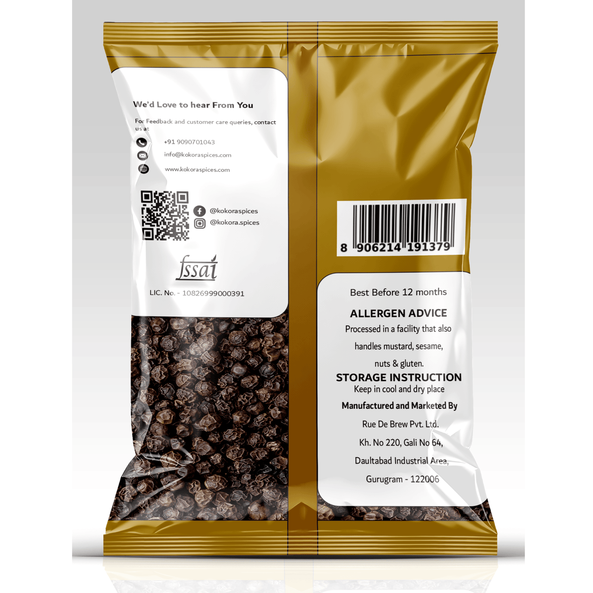 Black Pepper 100 gms
