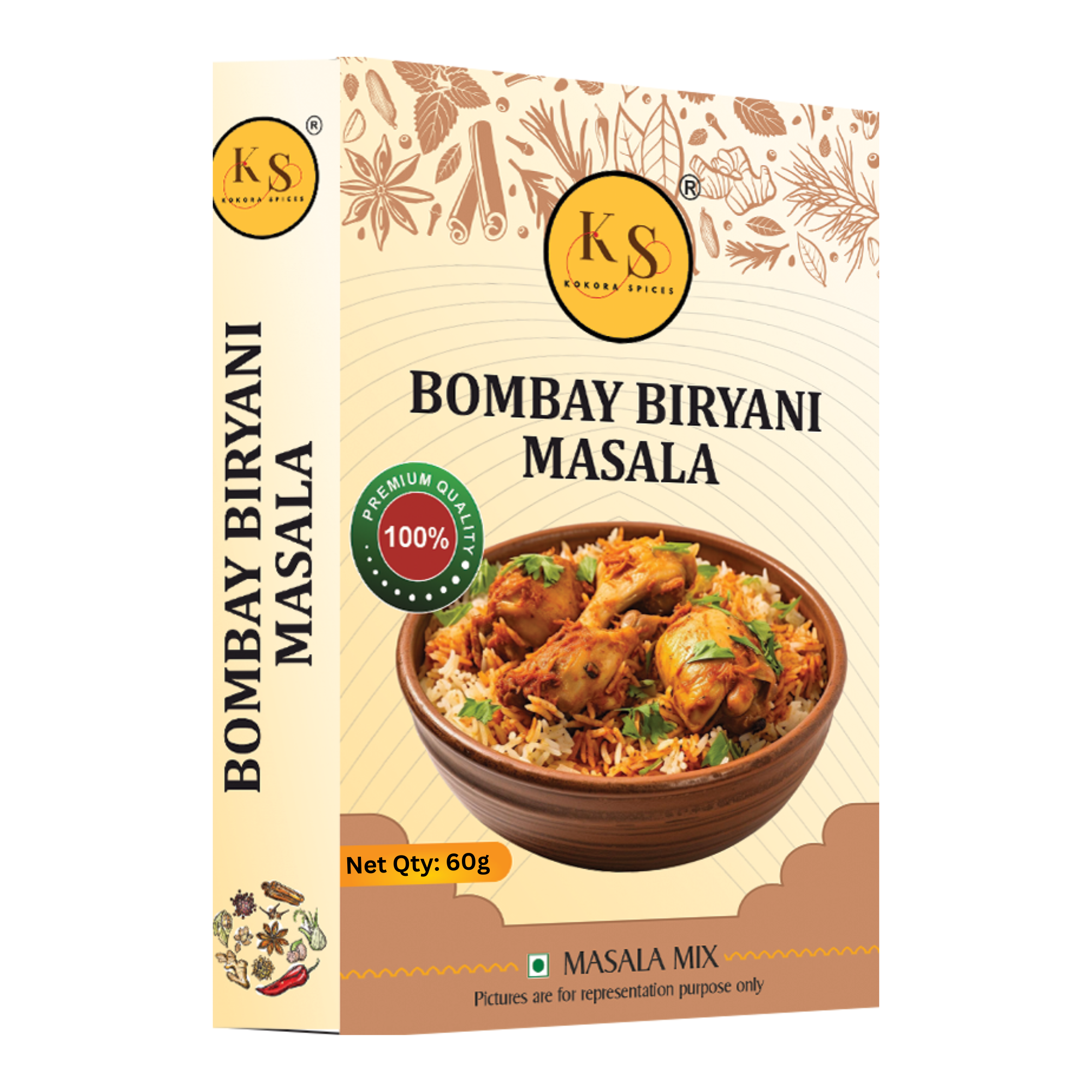 Kokora Spices Bombay Biryani Masala_60g