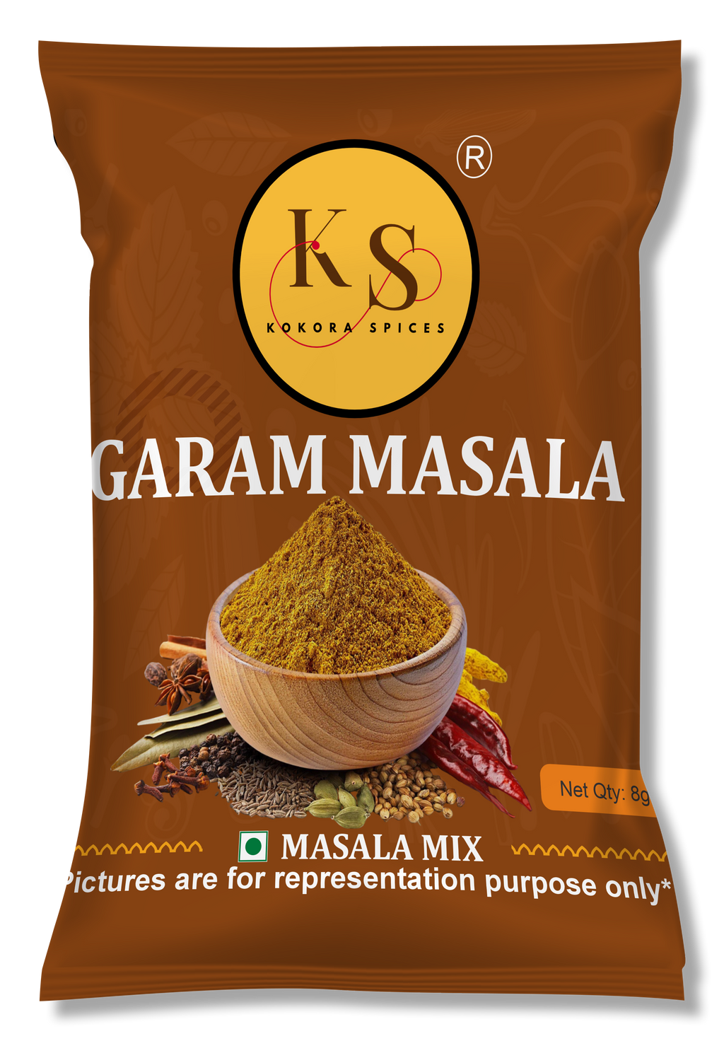 Garam Masala 10g Pouch ( Pack Of 12 )