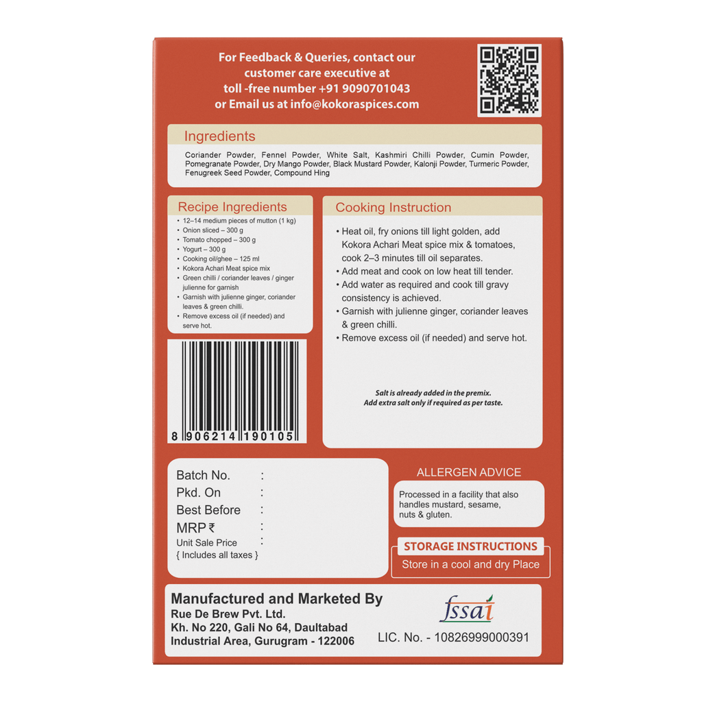 Achari Meat Spice Mix 2