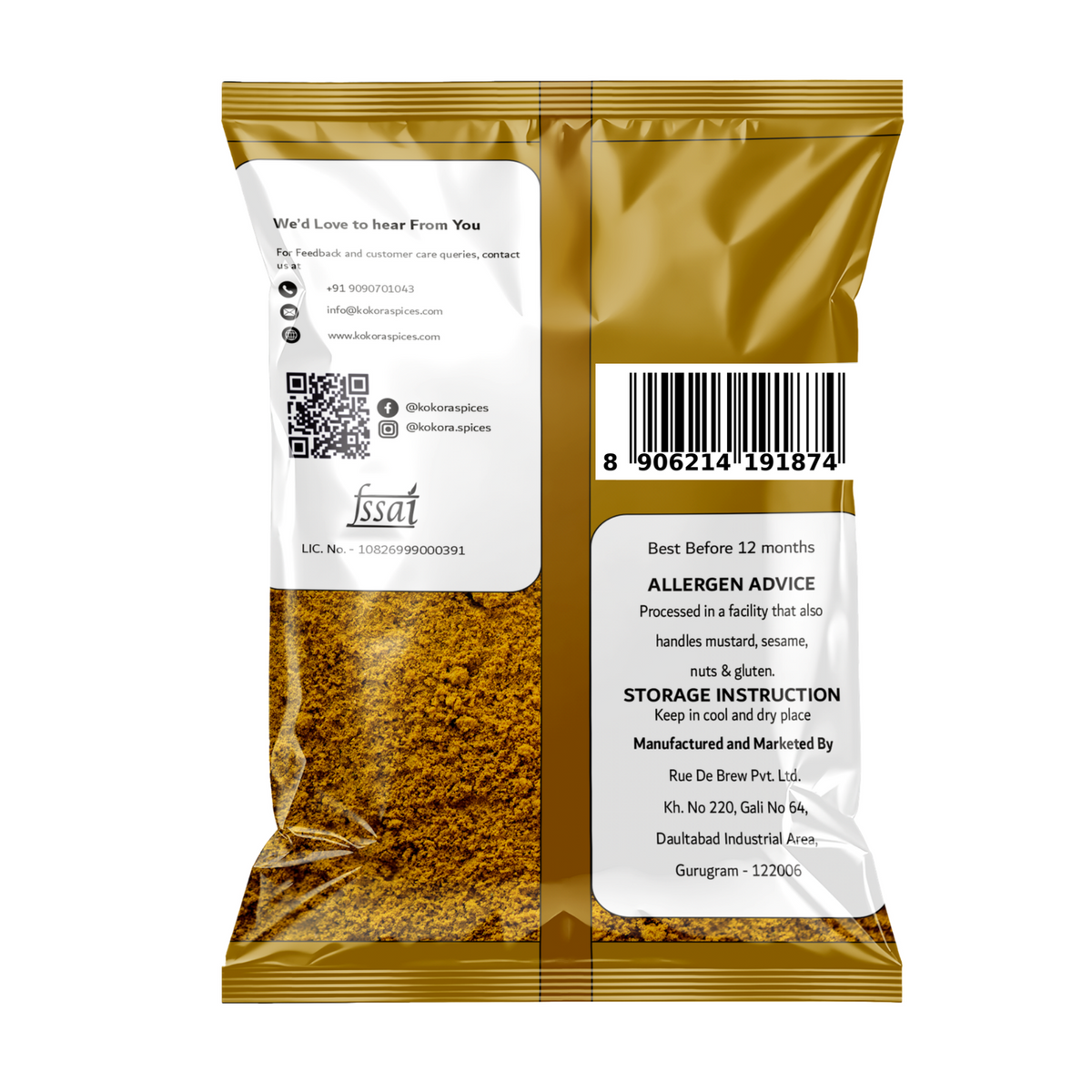 Coriander Back 200gms