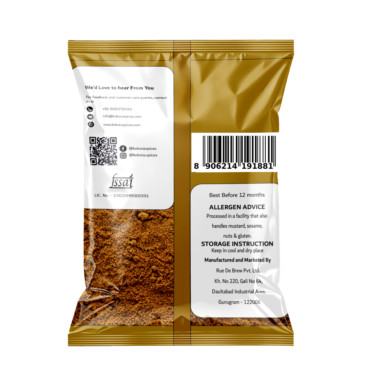 Cumin 200gms Back