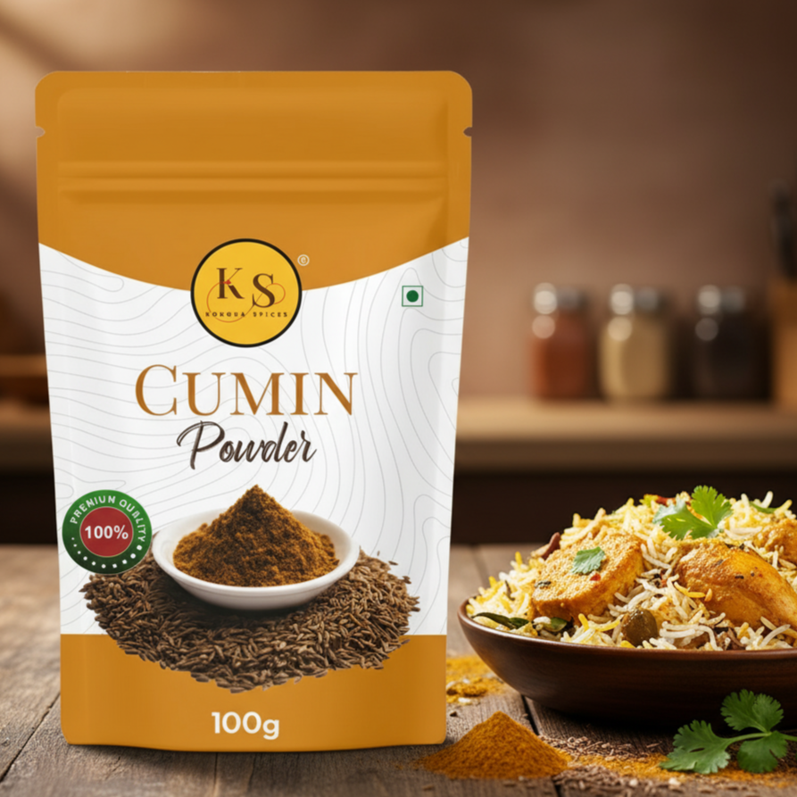 Kokora Spices Cumin (Jeera) Powder 100g