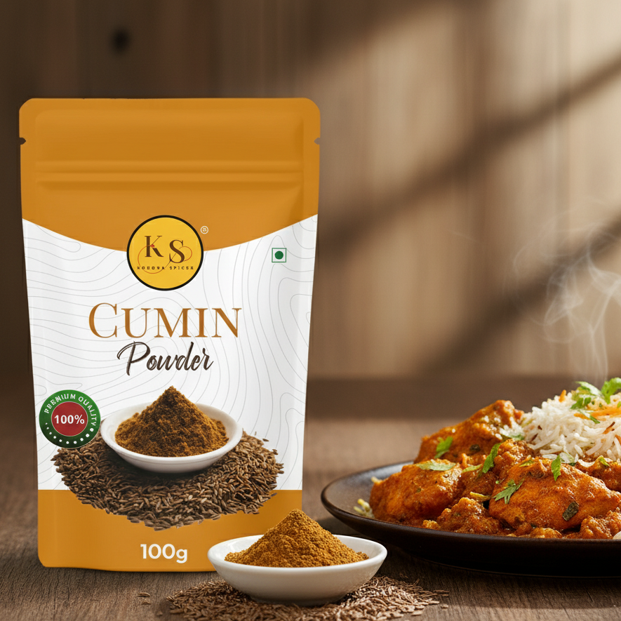 Kokora Spices Cumin (Jeera) Powder 100g