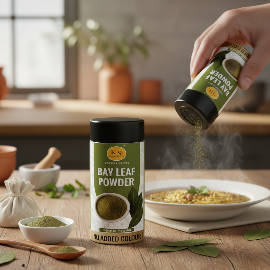 Kokora Spices Bay Leaf (Tej Patta) Powder 80g