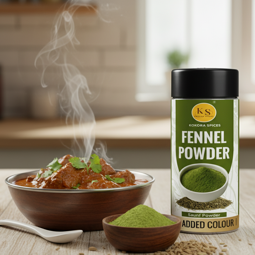 Kokora Spices Fennel (Saunf Powder) Powder 100g