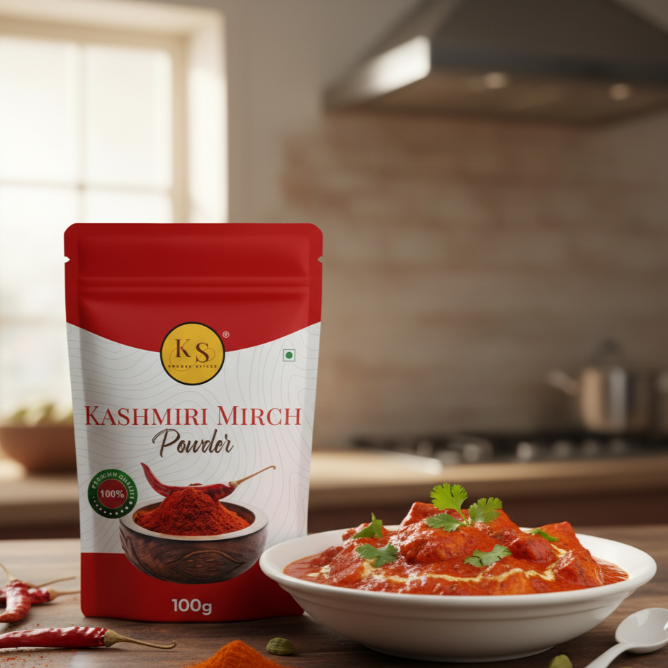 Kokora Spices Kashmiri Mirch Powder 100g