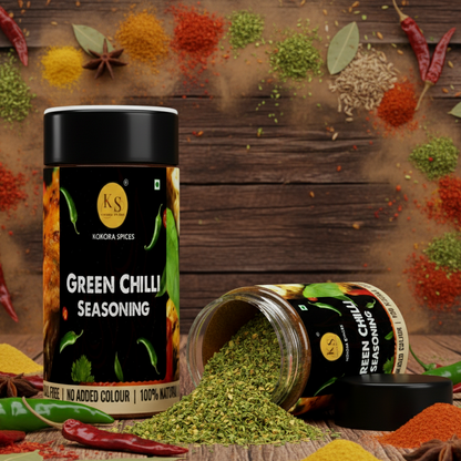 Kokora Spices Green Chilli Seasoning_100g