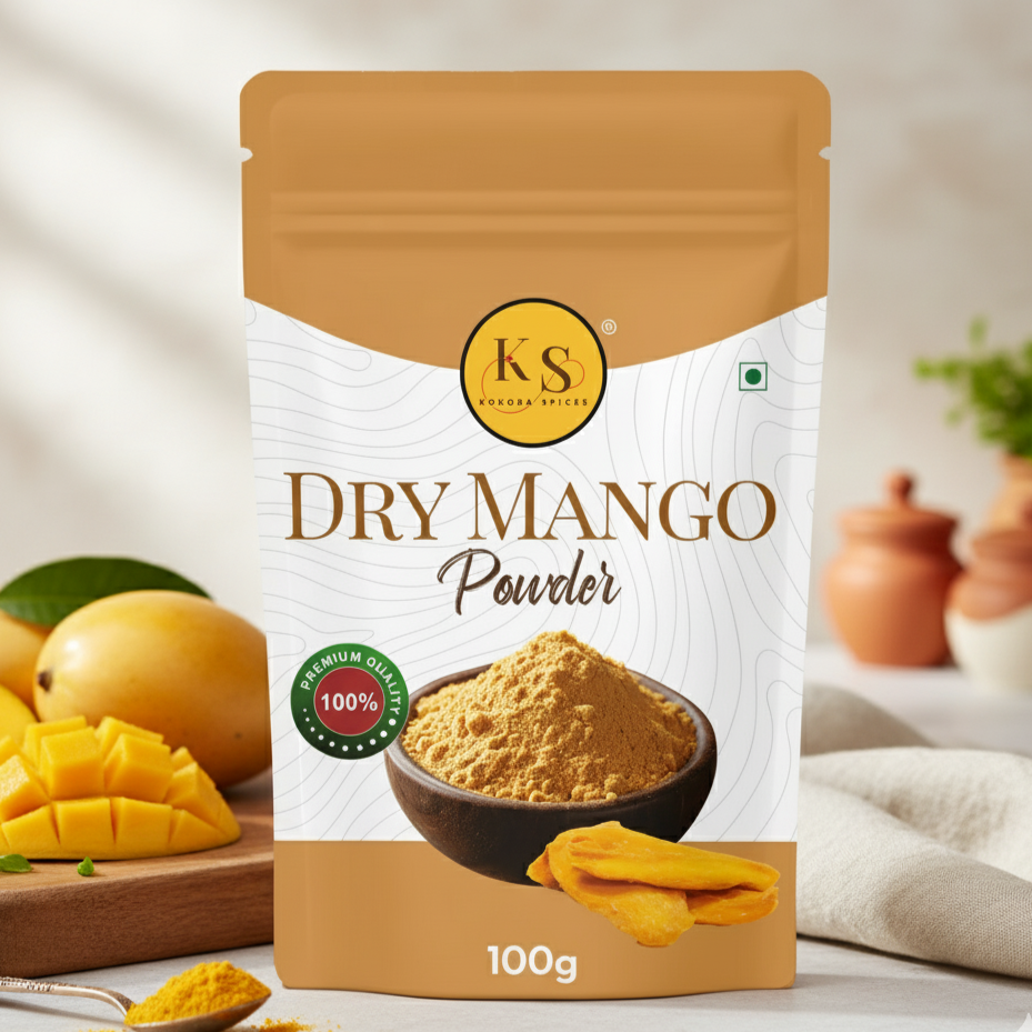 Kokora Spices Dry Mango (Amchur) Powder 100g