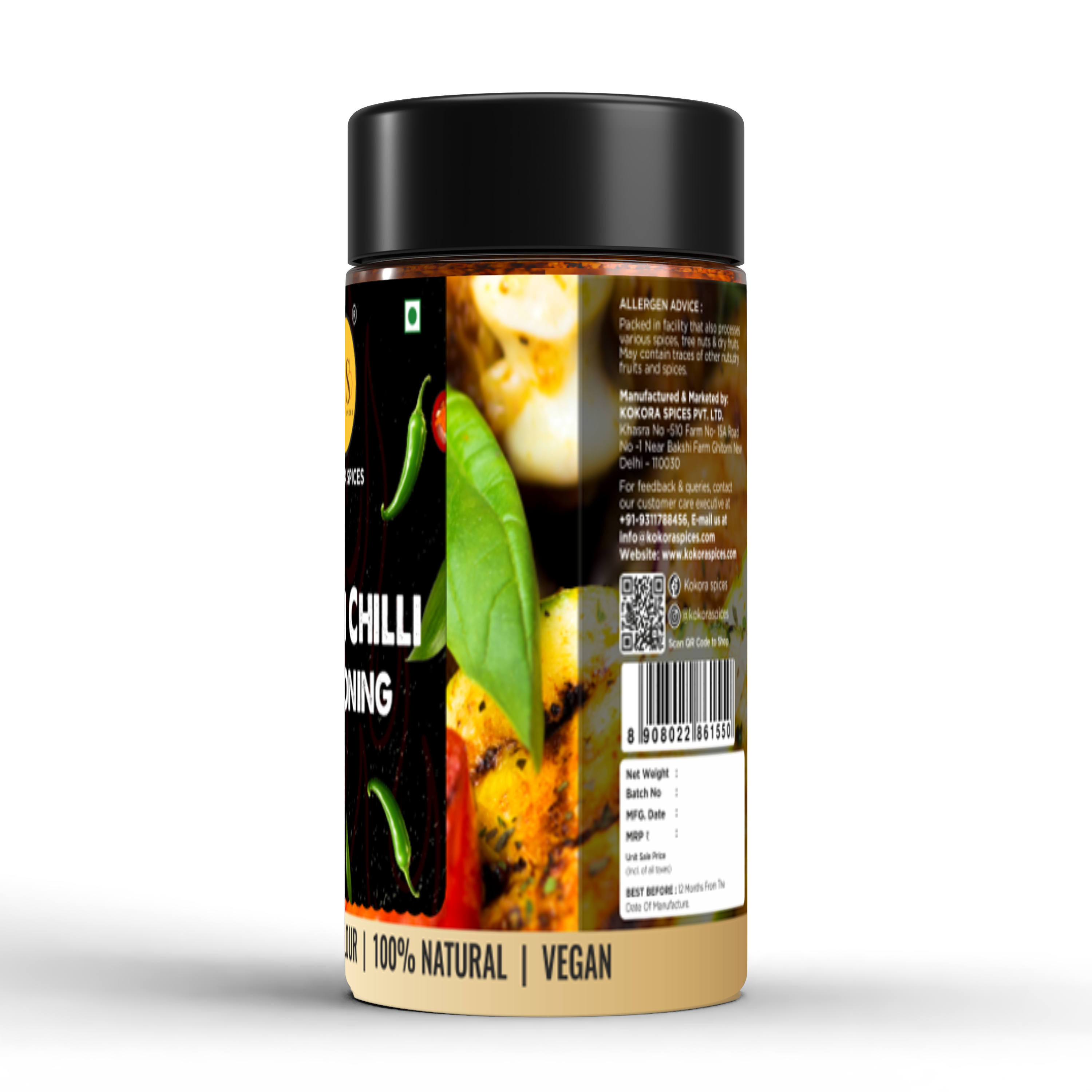 Kokora Spices Green Chilli Seasoning_100g