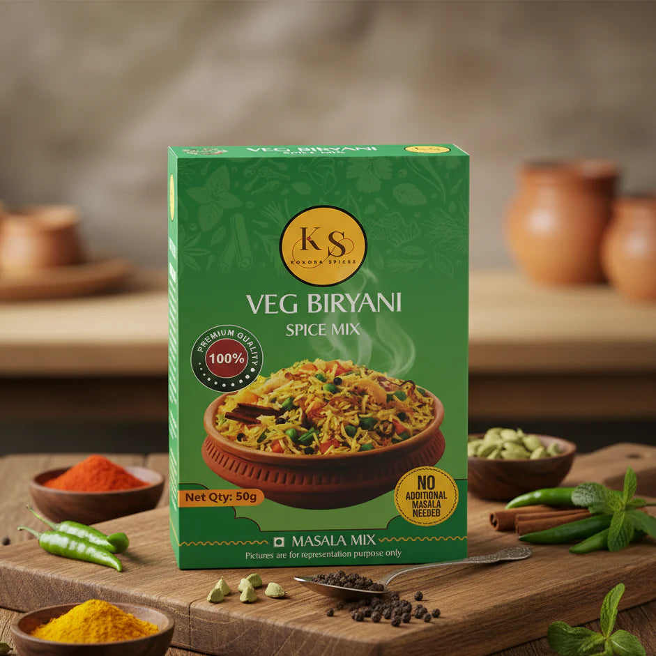 🌿 Kokora Spices – Veg Delight Collection
