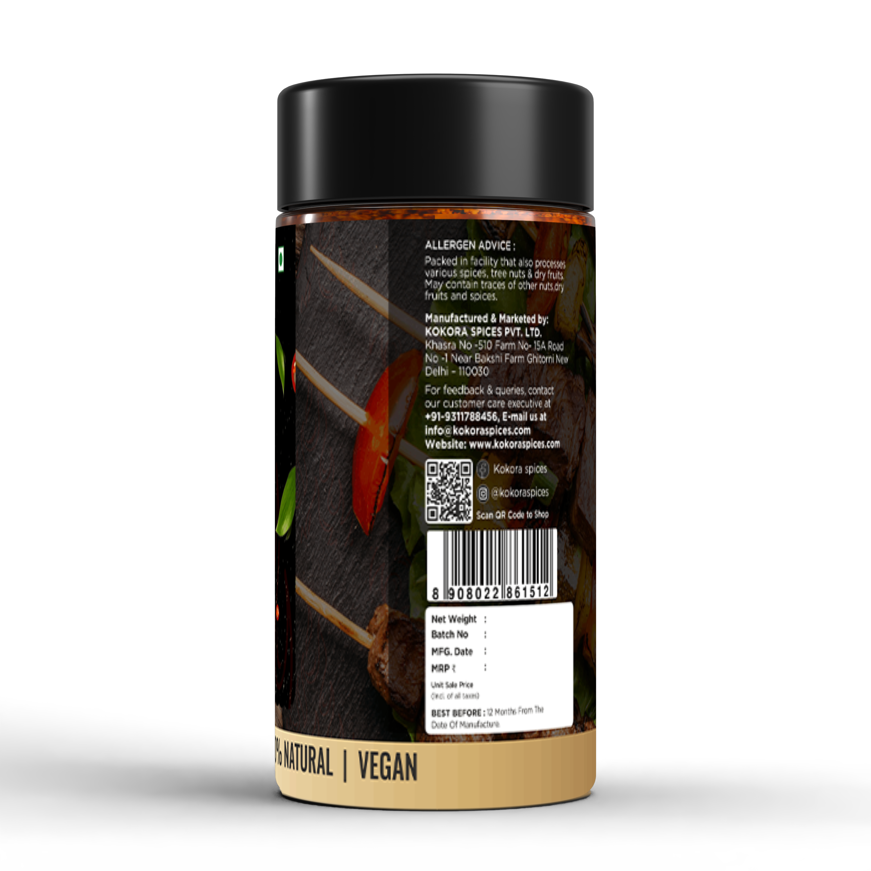 Kokora Spices BBQ Rub _100g