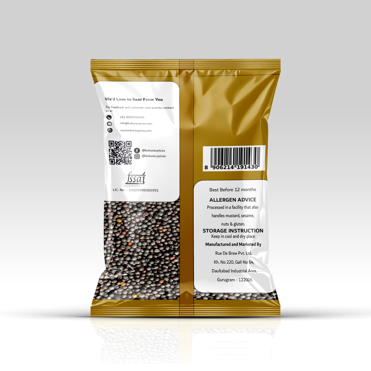 Musturd Seeds Back